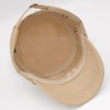 YeeHeen Unisex Cadet Army Cap Adjustable Flat Top Cap Washed