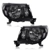 CROSSDESIGN Headlights Assembly Compatible with Toyota Tacoma 2005 2006 2007