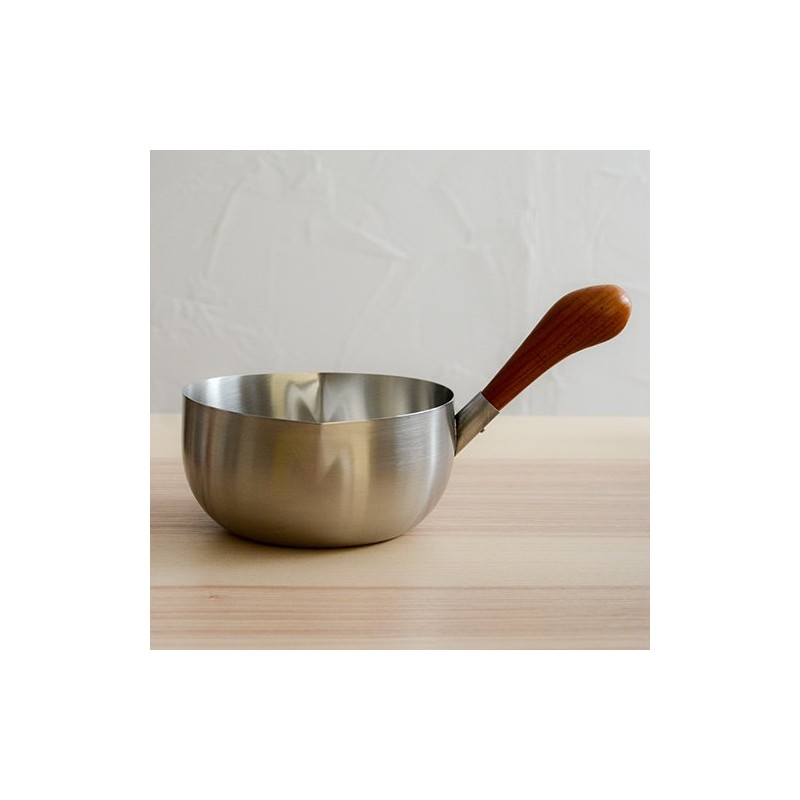 Kobo Aizawa 1903 Single Handle Pot, Double Mouth, Milk Pan,