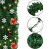 SPRINGOS Christmas Garland Festive Decorative Garland 3 m Christmas Tree