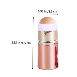 Baluue Face Skin Care Oil Absorbing Roller Stick Tool Portable Oil Control Massager Skin Compact Volcanic Stone Roller Easy to Use Anytime Anywhere