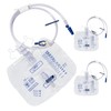 BeHerk 2000mL Catheter Bags for Men and Women 3 Pack