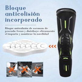 2 Piezas Rodilleras Basquetbol con Almohadilla Eva, Rodilleras Deportivas de Compresión para Mujeres y Hombres, Antideslizante Elástica Transpirable, para Fútbol, Béisbol, Voleibol, Ciclismo, Mtb, Gym