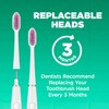 GUM Sonic Powered Toothbrush Refills, Tapered Bristles Clean Below The