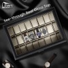 Unbranded 24 Slots Watch Box PU Leather Watch Case Organizer