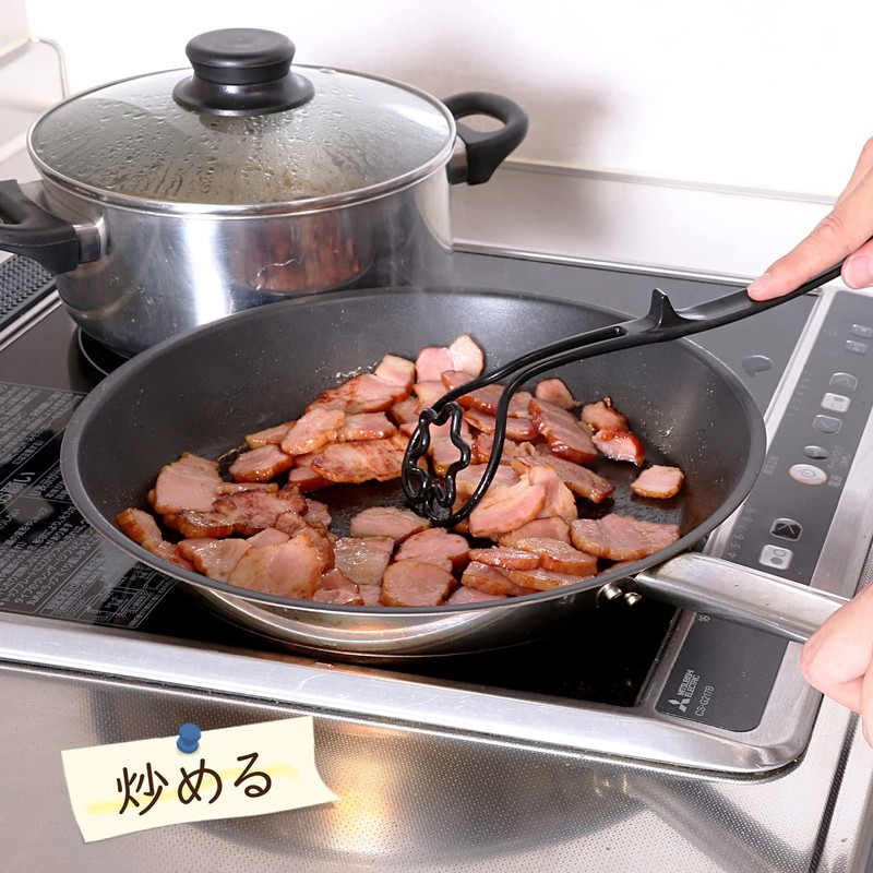 Astro 510-25 Black Masher, Made in Japan, 6-in-1 All-Purpose Kitchen