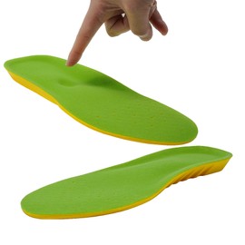 Happystep deodorizing insole, shock absorption (relaxation) function, sweat absorbent insole (L 12.0 x 4.1 inches (30.5 x 10.3 cm)