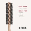 Kent Brushes PF24 Boar Bristle Radial Hairbrush, 30mm Round Barrel
