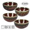 MAKOLO Ceramic Soy Sauce Dish Small Dipping Bowls, 3 in,