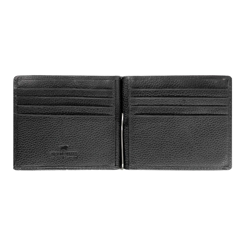 BRAUN BÜFFEL Prato RFID Leather Wallet 11 cm, black, rfid