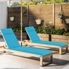 Chaise Lounge Cushion 72x21x3 Inch – Set of 2 Outdoor