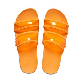 Reef Women's Vista Hi Energy Slide Sandal, Orangeade, 8
