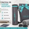 Portable Insulated Water Bottle Carrier Bag for Travel & Sports