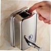 FELTECHELECTR Stainless Steel Lotion Pump Wall-Mounted Soap Dispenser Refillable Liquid
