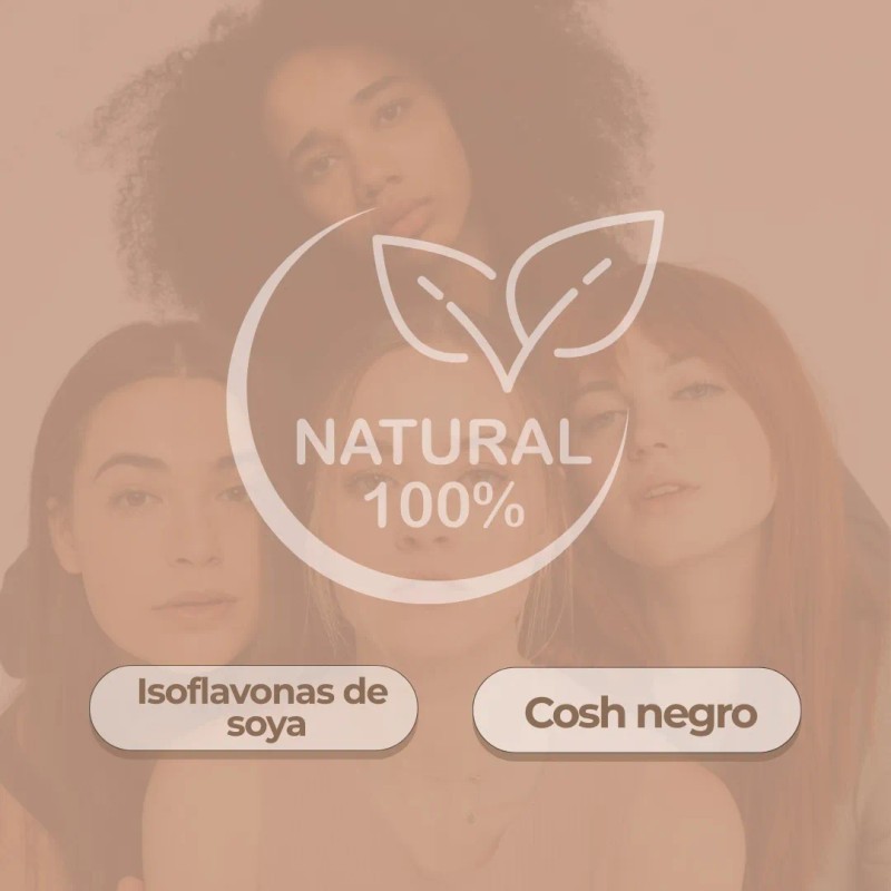 Femme Care Cohosh Negro + Isoflavonas De Soja, 120 Cáps.