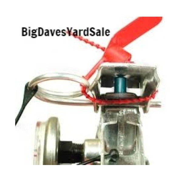 Tamper Seals 1000 - Black Tamper Seals, Zip Ties are