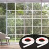 5pcs Window Grid Kit, 32.8ft in Total Self-Adhesive Window Grid