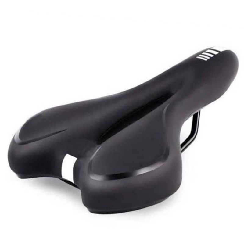 Keenso Cojín para Sillín de Bicicleta, Ergonómico, Amortiguador, Transpirable, Cómodo,