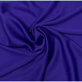Interlock Fabric Lightweight Polyester Knit Lining Stretch 60'' Wide-1 Yard (Purple)