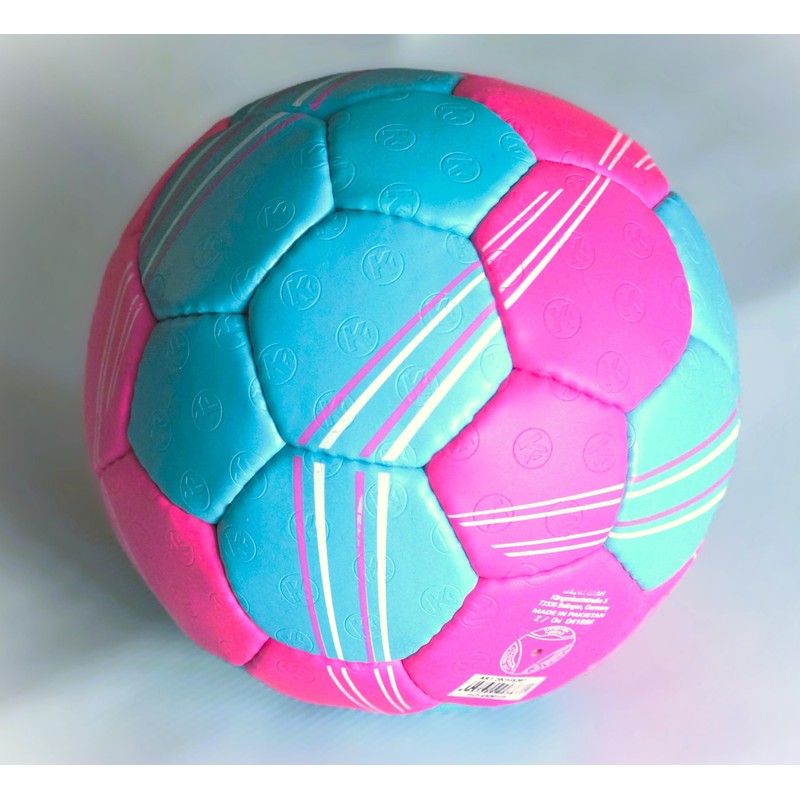 Kempa Handball Pink / Aqua Blue Size 2