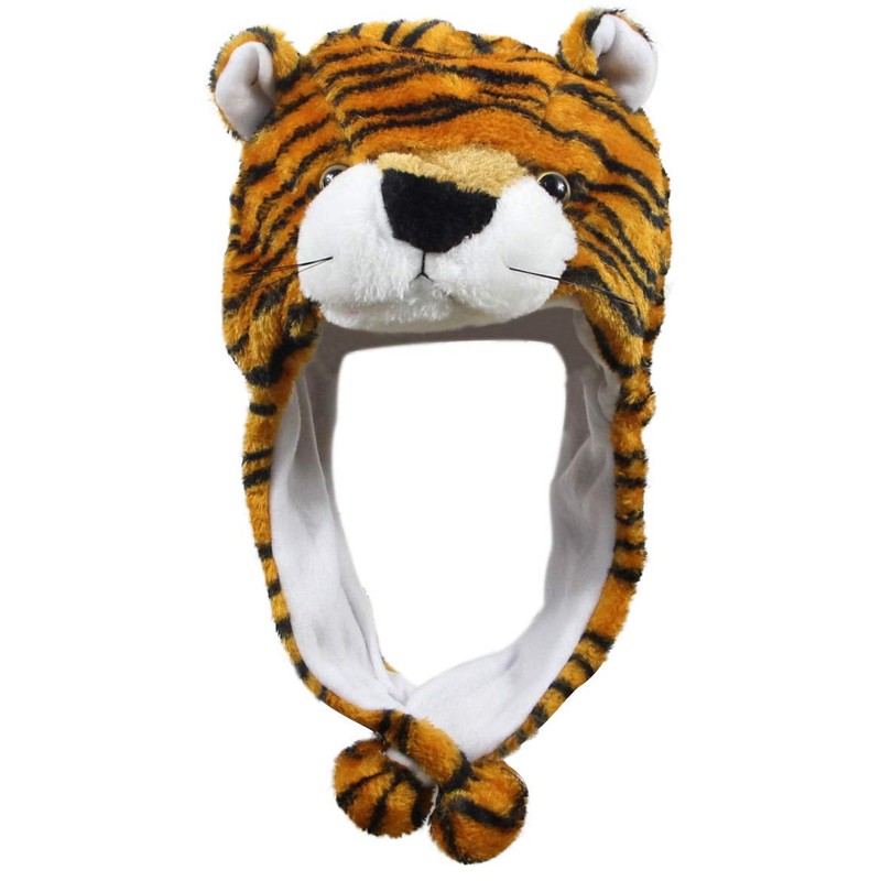 Bioterti Plush Fun Animal Hats One Size Cap Polyester With
