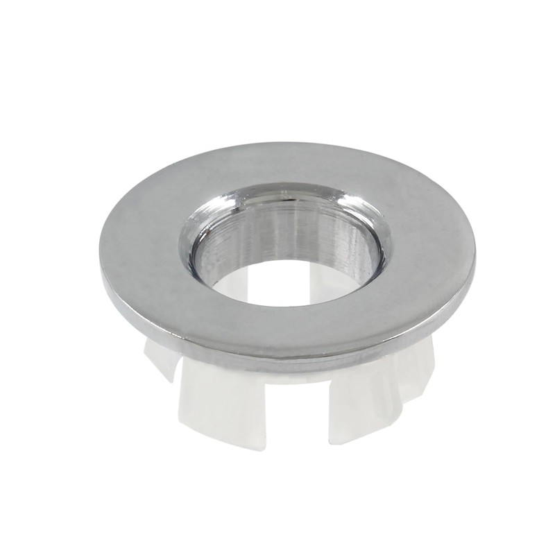 Aracombie Brushed Nickel Sink Overflow Ring, Kitchen Bathroom Sink Hole