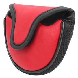 Golf Putter Protection Covers Headcover Semicircle PU Leather Guard Waterproof AccessoryRed