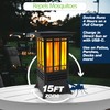 PIC Solar Flame Effect Tabletop Mosquito Repellent