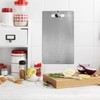 Gyugmhao Titanium Cutting Board,Stainless Steel Cutting Boards for Kitchen,Double-Sided Food