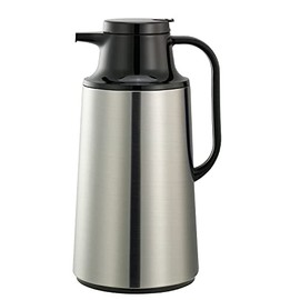 Service Ideas HPS191 Coffee at a Touch Server Carafe, Stainless Steel, 1.9 L (64.2 oz)…