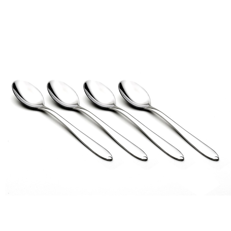 Cuisinox FLA-20TS-4 Alpha Teaspoon (Set of 4), Silver
