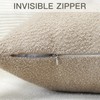 Artscope Set of 1 Boucle Cushion Covers, Plain Throw Cushion