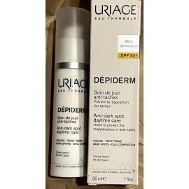 Uriage Depiderm SPF 50 Anti-Dark Spots Daytime Skin Care, High protection cream