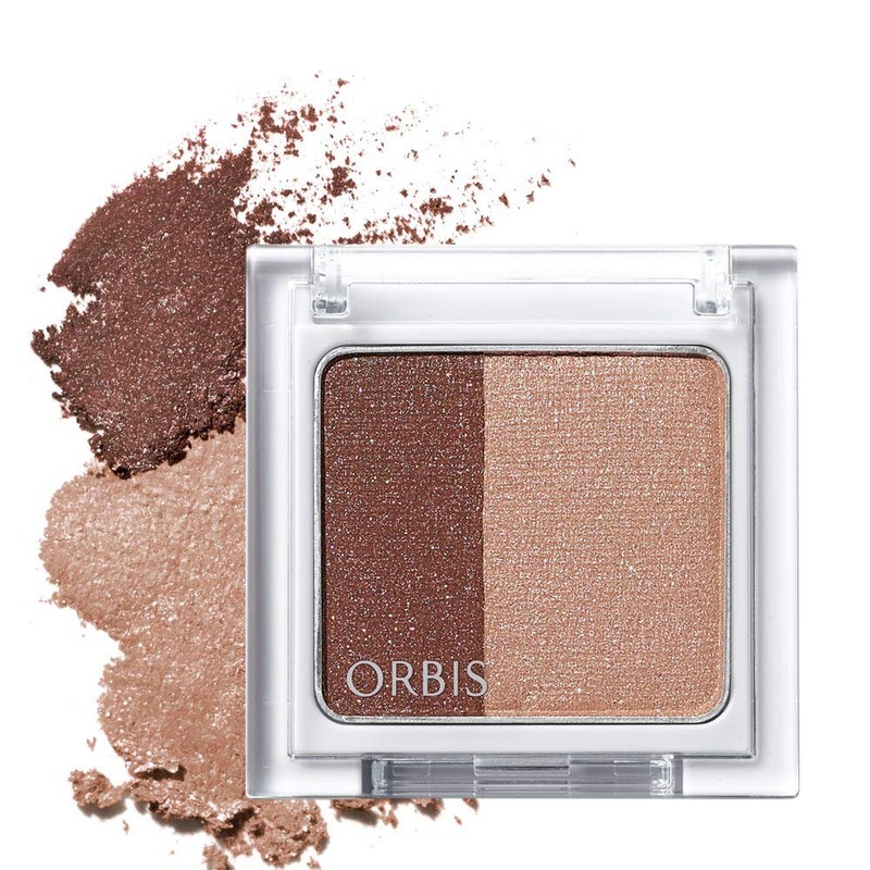 ORBIS Twin Gradient Eye Color, Cocoa Cinnamon, Eye Shadow, 1