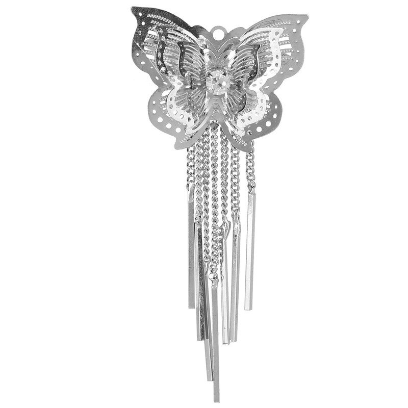 4Pcs Butterfly Tassel Shoes Buckle Ladies Boots Decorative Flower Claw