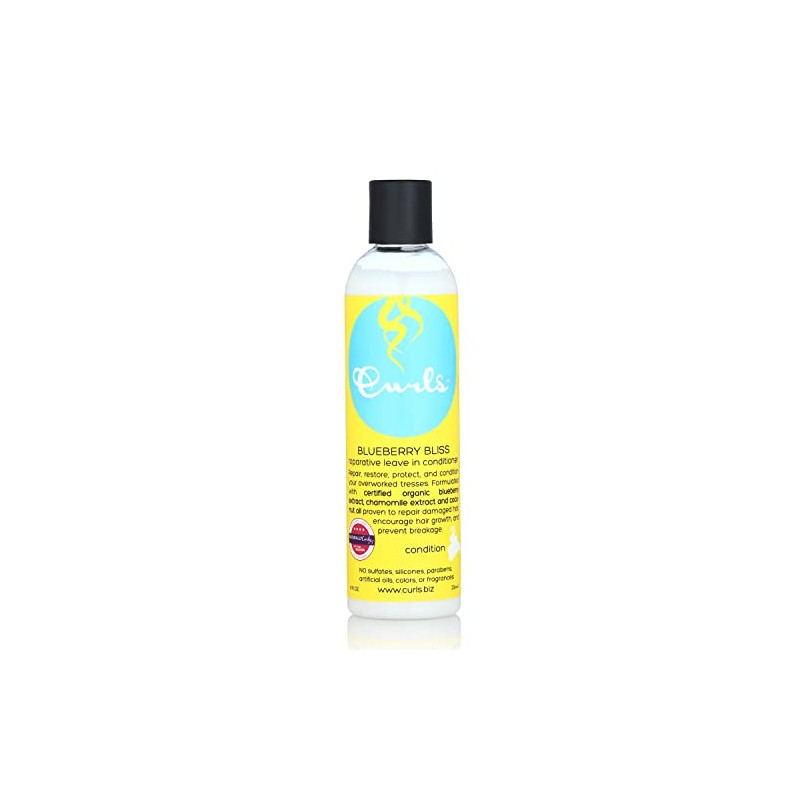 CURLS Blueberry Bliss Reparative Leave-In Conditioner 8 Ounces