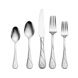 Towle Living Anchor 20-Piece Stainless Steel Flatware Set, Service for 4
