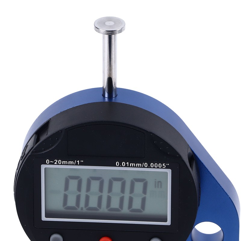 Electronic Thickness Meter 0.0005in Resolution High Accuracy Portable Digital Thickness