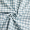 KKJIAF 2 Pcs Plaid Ruffle Pillow Case King Size, Washed