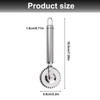 Stainless Steel Pastry Cutter Wheel, Fluted Pasta Dough Crimper Ravioli