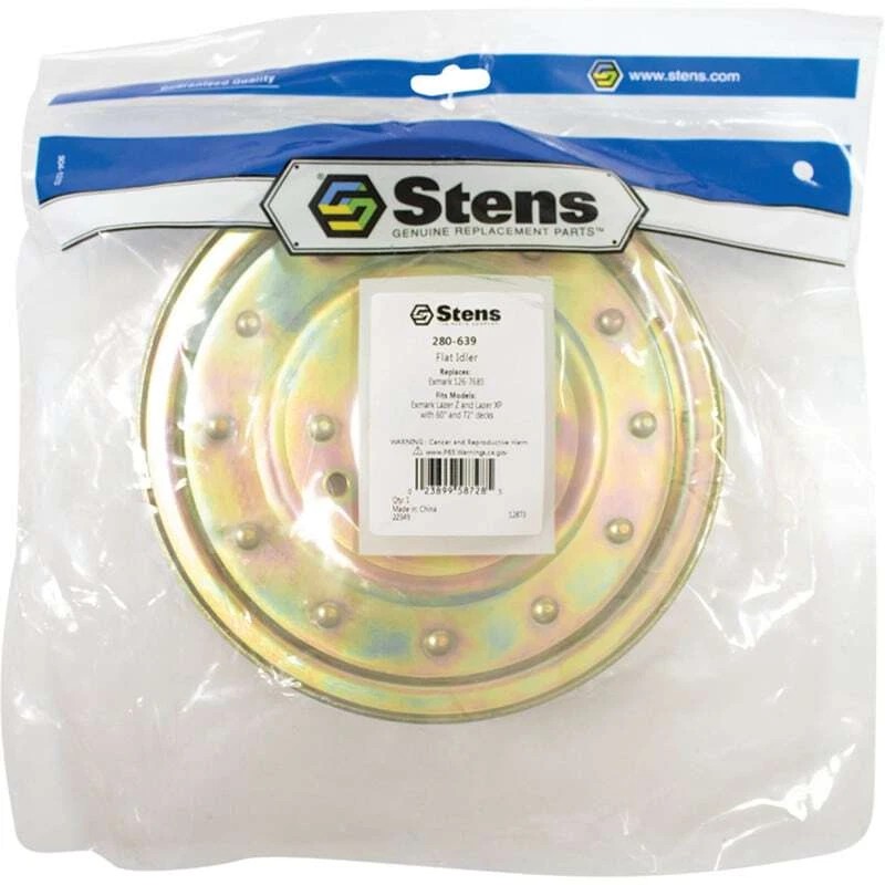 Stens Flat Idler for Exmark, Toro, Husqvarna - Fits Lazer