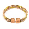 Magnetic Copper Brass Allum Cross Over Smaller Bracelet 30MS -