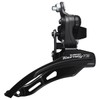 Shimano FD-TZ500 6-speed MTB front derailleur, down swing, down pull,
