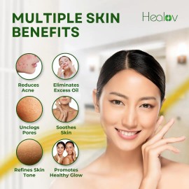 Jabón De Azufre Gel De Baño Y Cara De Azufre Para El Acné Li