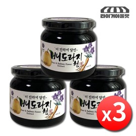 Blue One Pear & Balloon Flower Root Syrup 600g x 3 bottles Domestic Pear & Balloon Flower Root Syrup Medicinal Balloon Flower Root Syrup Balloon Flower & Pear Syrup Pear & Balloon Flower Root Extract / 블루원 배도라지청 600g x 3병 국산 배도라지 도라지청 약도라지청 도라지배청 배도라지고 진액 액기스