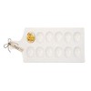 Mud Pie - 40700083 Mud Pie Deviled Egg Tray, 15.25"