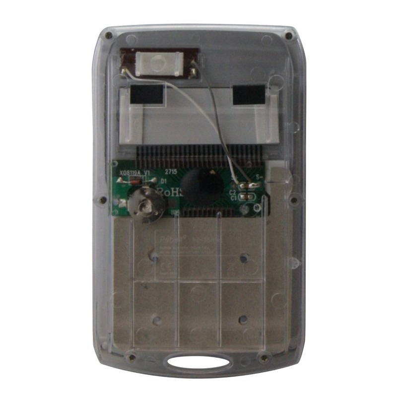 Rebell STARLET Dual Power 8-Digit Calculator Transparent