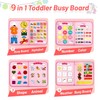 Yanghad Busy Board Montessori Spielzeug ab 1-4 Jahre | 9-in-1