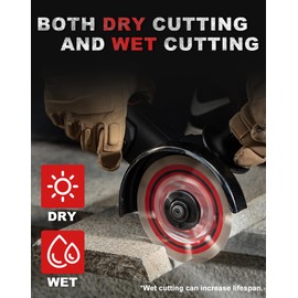 EZARC 4-1/2 inch Diamond Saw Blades for Angle Grinder, 3PCS 4.5" Diamond Cutting for Stone, Granite, Concrete, Porcelain, Ceramic, Granite Marble Tile (Mix Pack)