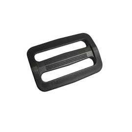 D DrNeeko 20 Pcs Black Plastic Tri-Glide Slides Button Adjustable Webbing Triglides Slider Buckle for Belt Backpack and Bags (1-1/2" 38mm)